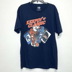 UNO Keepin’ It Classic T-Shirt Unisex Large Navy Graphic Tee Mattel 80th Cotton